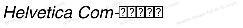 Helvetica Com字体转换